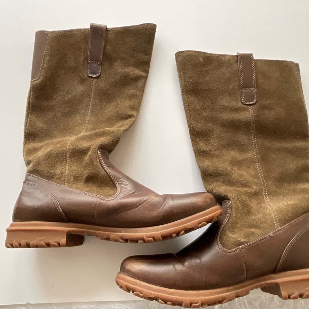 GUC Bogs Leather/Suede Brown Boots  - Size 8.5 - Picture 14 of 15